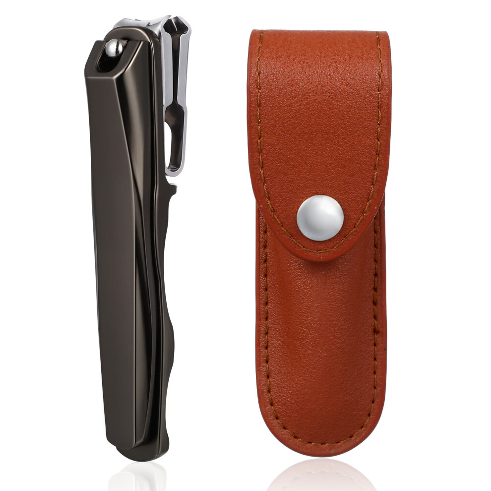 Vaguelly Nail Clipper Trimmer 360 Degree Rotatable With Storage Bag