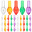 100Pcs Ceramic Christmas Tree Lights Multi Color Twist Bulbs 1