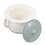 plastic chamber pot with lid and handle for household use 1