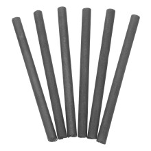 6Pcs Heavy-Duty Graphite Mixing Rods Dark Grey for Jewelry and Crafts