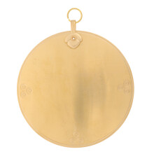 Vintage Convex Brass Bagua Mirror For Wall Decor Round Entryway