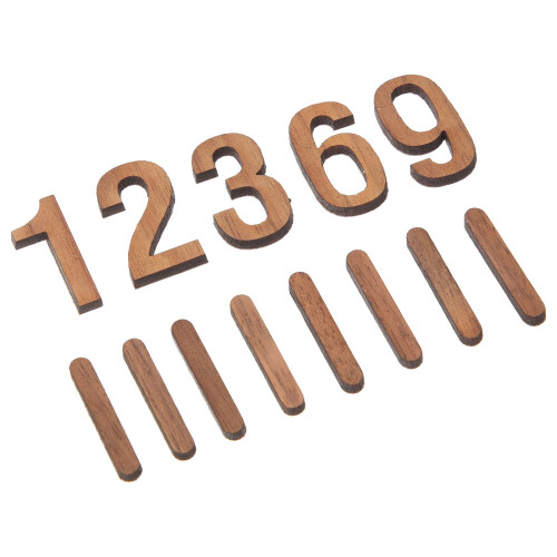 1 set wall clock diy numerals kit replacement numbers
