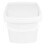 Plastic Bucket with Handle and Lid 1l Portable Water Container 1
