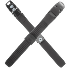 2Stk Professionelle Rollerskate Schnallenriemen Kunststoff