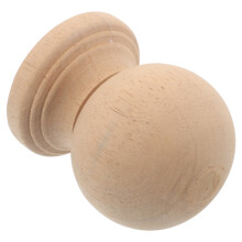 Unfinished Wooden Baluster Finial Ball