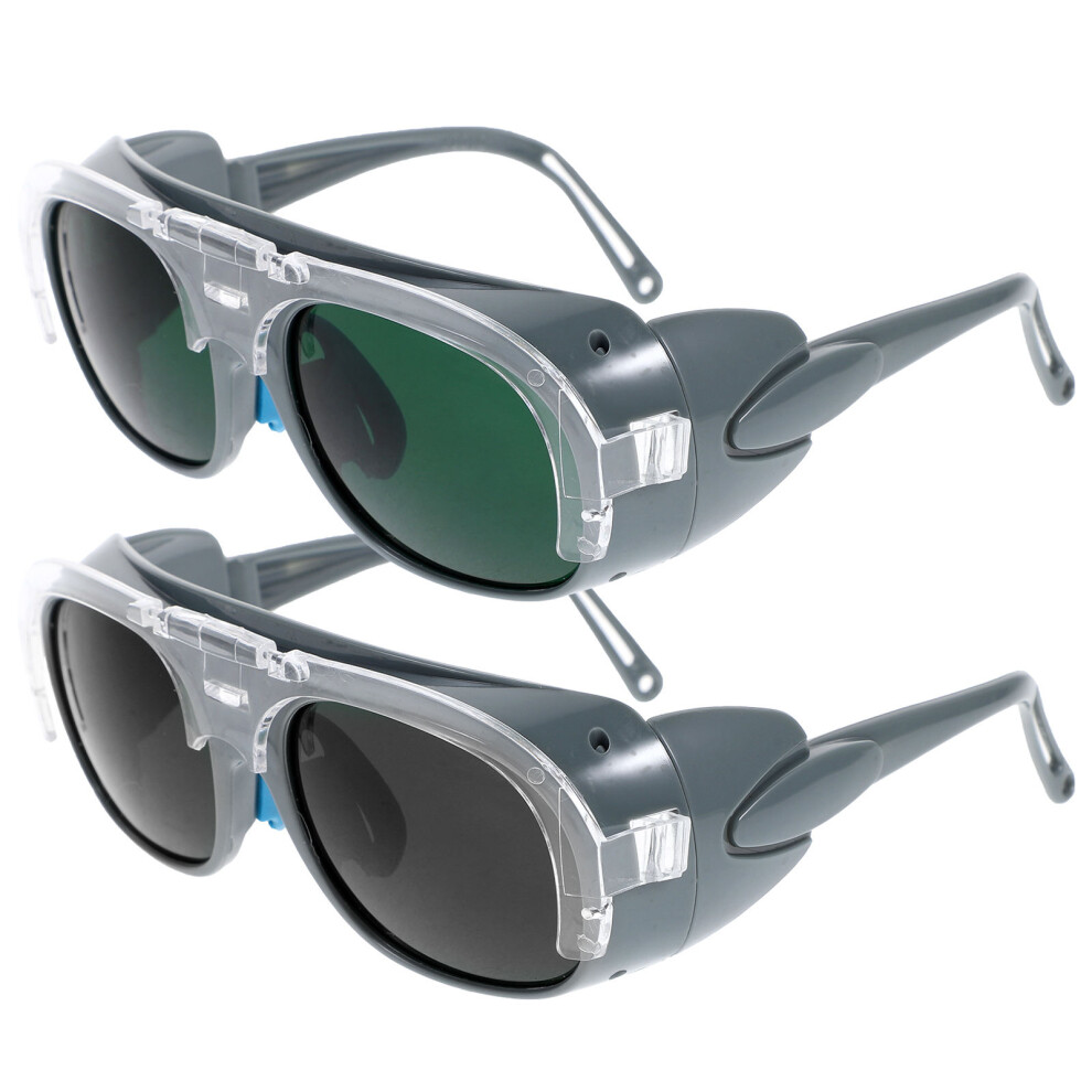 2Pcs Safety Welding Glasses Goggles Eye Protector 3243621154166