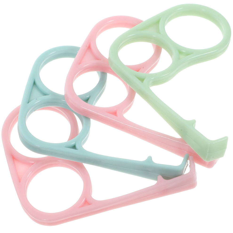 4Pcs Sturdy Ring Phone Bracket Universal Mobile Phone Rack Pink 3161716829709