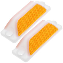 2pcs Reflective Warning Traffic Safety Road Marker Fence Signs