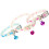 3Pièces Collier Chien Silicone Fluorescent Anti-Perte Coloré 5