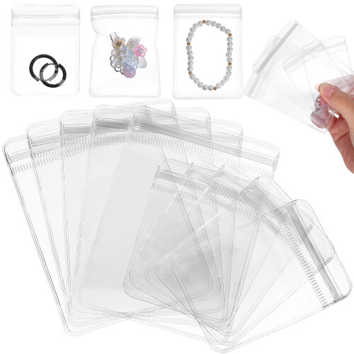 Jewelry Bags Transparent 100pcs 2x2.8in