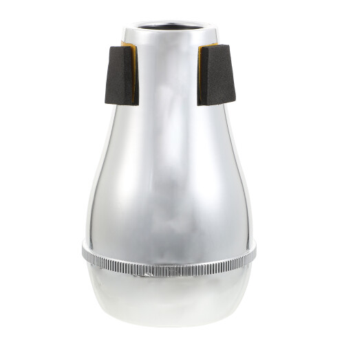 1Pc Silver Trombone Mute Noise Reduction Tool Durable Instrument Part