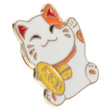 cat brooch japanese style cartoon fortune cat pin clothing accessory