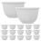 48pcs vintage tea cup set 60ml thickened chinese teaware 1