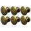 6Pcs Zinc Alloy Bronze Drawer Pull Knobs Antique Round Cabinet Handles 1