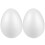 Masteelf Polystyrene Egg Shapes 2pcs For Diy And Crafting Activities 1