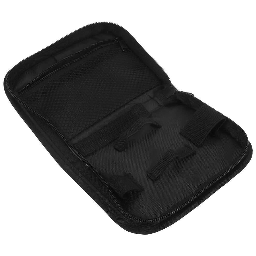 Happyyami Black Portable Glucose Meter Case For Diabetic Travel Supplies