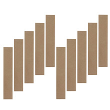 100pcs Kraft Paper Chopstick Sleeve For Kitchen Restaurant
