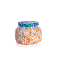 Capri Blue Pattern Play Signature Jar Candle - Tropical Scented Long Lasting Soy Wax Blend - Decorative Candles for Home Decor - Havana Vanilla (19 oz