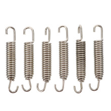 6pcs motorcycle exhaust fully rotatable mounting springs