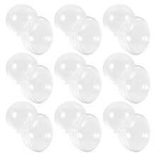 95Pcs Transparent Plastic Chocolate Holders Candy Wrap Decor