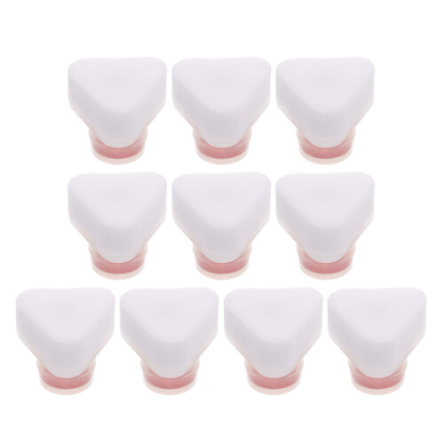 Boot Shine Sponge For Stain Removal White Sponge 20pcs