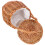 Handheld Basket Fruit Vegetable Basket Chocolate Wicker 1pack 1