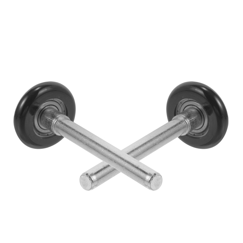 2Pcs Nylon Garage Door Rollers With Stem Quiet Replacement For Home 3212175357521