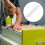 2Pcs Plastic Drawer Slides Smooth Full Extension White Cabinet Rails 6