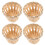 4Pcs Drum Lamp Shade Indoor Bamboo Ceiling Light Cover 1