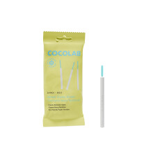 Cocolab Great Gums Brush, Bløde Interdentale Børster, Floss Supplement til Tandpleje, Størrelse 0, 25-Pack