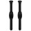 2Ensembles Sangles Boucles Portables Noires En PVC Pour Roller Rollers 11