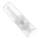 Loose Powder Jar Transparent Plastic Portable 1set 1