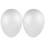 2pcs White Foam Egg Shapes Ornaments 20cm Polystyrene Decoration 1