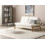 Beliani Sofa Bed 2 Seater EDLAND Boucle Off-White 2