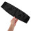 Black Satin Cummerbund Adjustable Self-Tie Formal Belt for Men 6