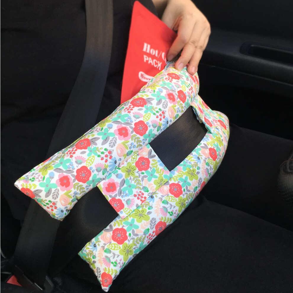 Hapipoppy Hysterectomy Pillow Abdominal Post Surgery Pillows With Pocket Comfort For Ice Heat Packs Tummy Tuck Belly Incision Recovery Seatbelt Gifts Women Pati