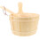 Circulation Improvement Sauna Bucket Beige 1 Set 8
