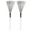 2Pcs Wooden Handle Steel Wire Drum Brushes Professional Percussion Set 1