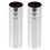 2Pcs Silver Iron Chandelier Base Covers for Crystal Lamp Holders 1