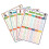 4 pezzi tabellone tabelline bambini con carte flash operazioni 1