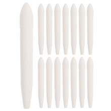 15 Pcs Supplies Replacement Pen Student 4.00x0.50x0.50cm White