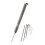 precision pin vise hand drill with 10pc bits for models and hobby 1