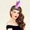 3Pcs Feather Headbands Assorted Colors Lightweight Costume Accessories 8