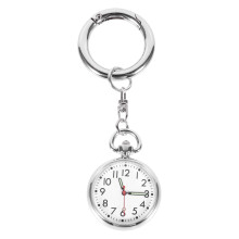 orologio da taschino resistente luminoso per infermieri argento