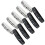 10 pezzi braccialetti in silicone con note musicali per concerti 3