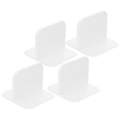 4Pcs Plastic Playpen Base Stand White Adhesive Fixator for Home Use