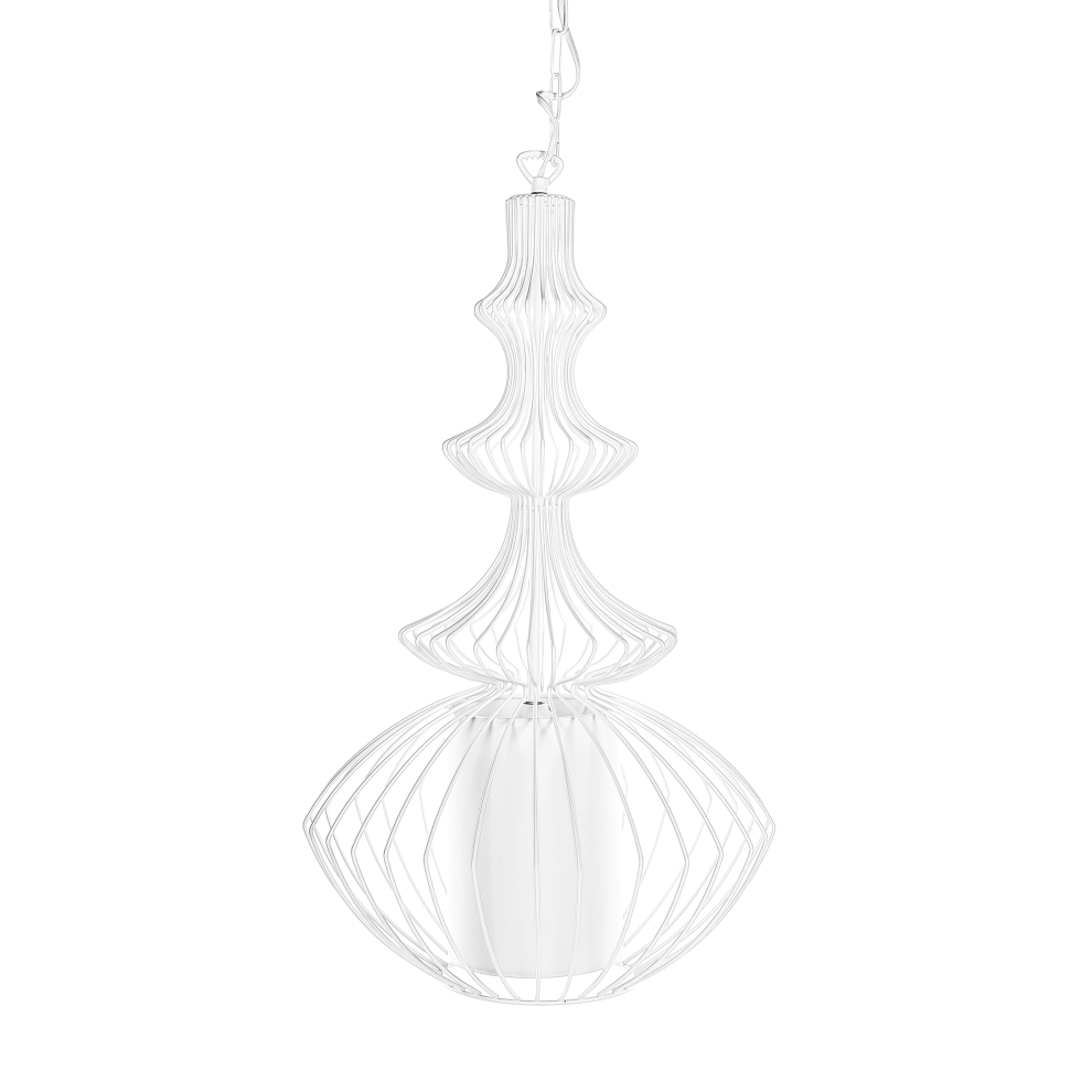 Pendant Lamp KOLVA Metal White