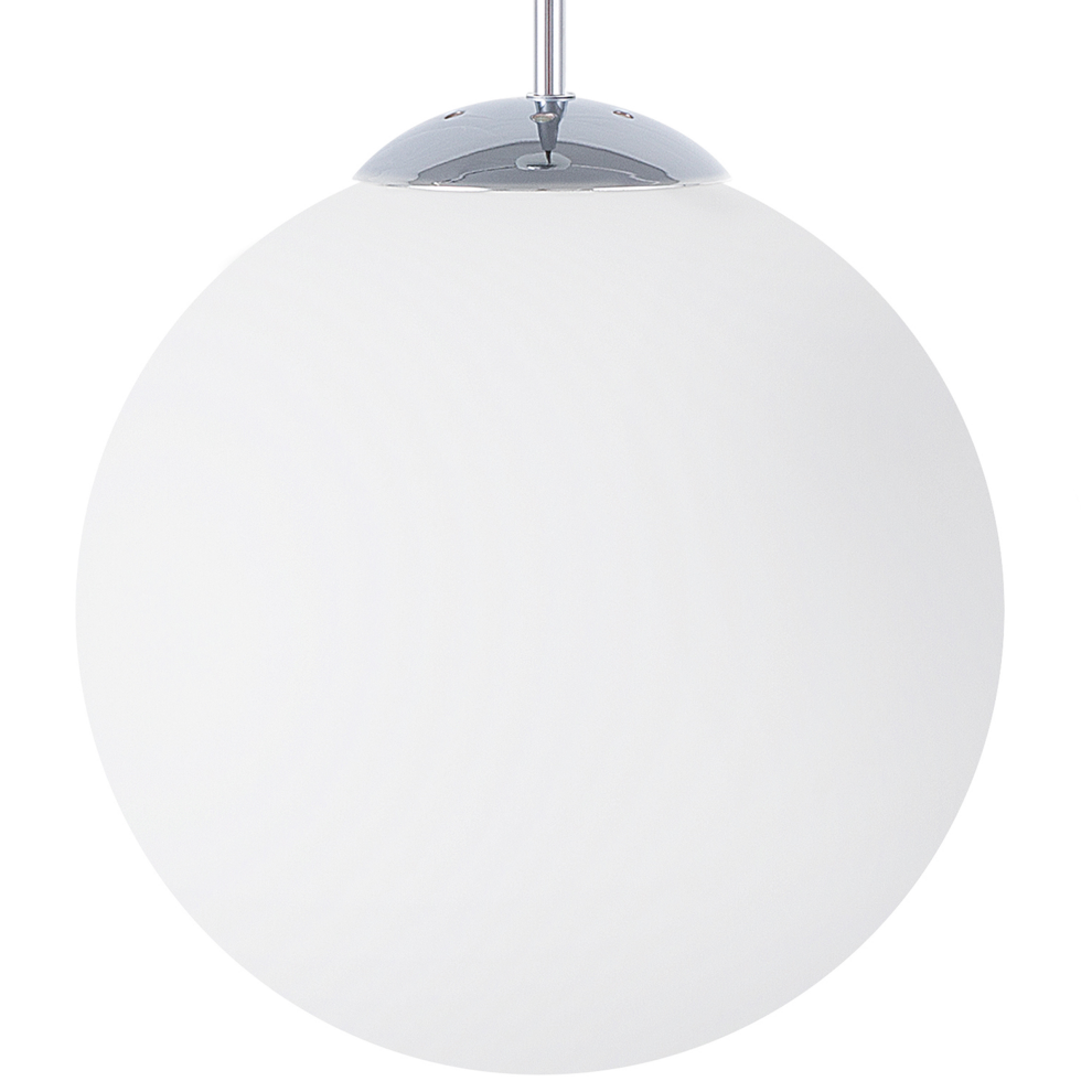 Pendant Lamp BARROW Glass White