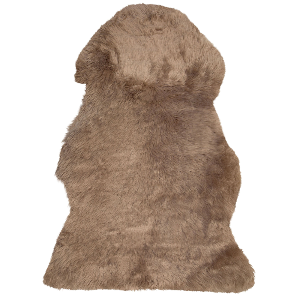 Sheepskin Rug ULURU Brown 65 x 110 cm