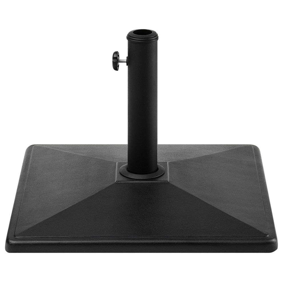 Parasol Base CERVO Black Square 25 kg